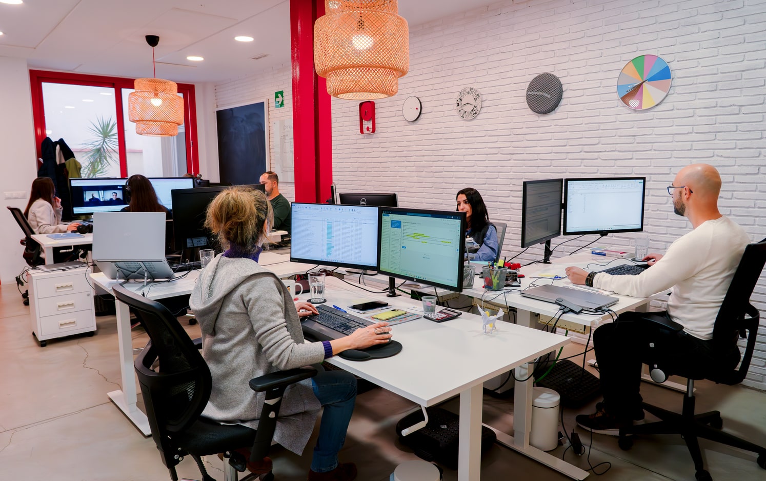 Project managers in the office